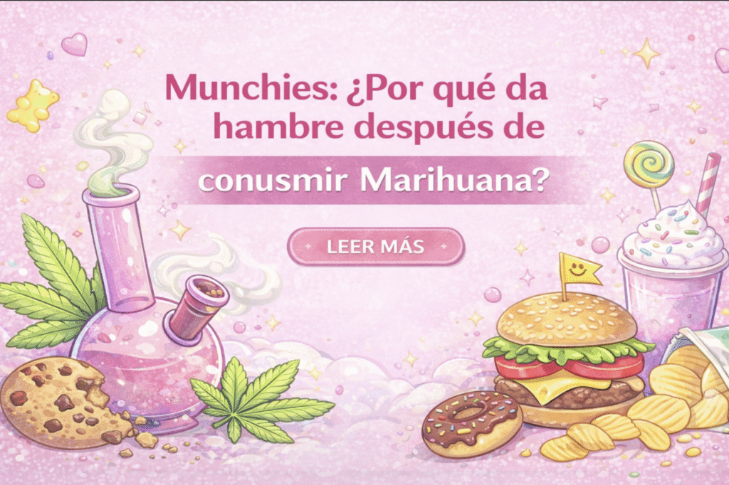 Munchies: ¿Por qué da hambre después de conusmir Marihuana?